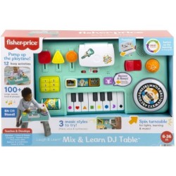 Compra Mattel Fisher-Price Rie Y Aprende Mesa De Mezclas Dj Musical al mejor precio | Juguetilandia Canarias