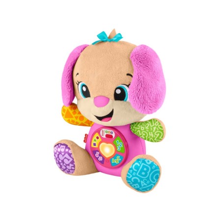 Compra Mattel Fisher-Price Rie Y Aprende Peluche Perrita al mejor precio | Juguetilandia Canarias