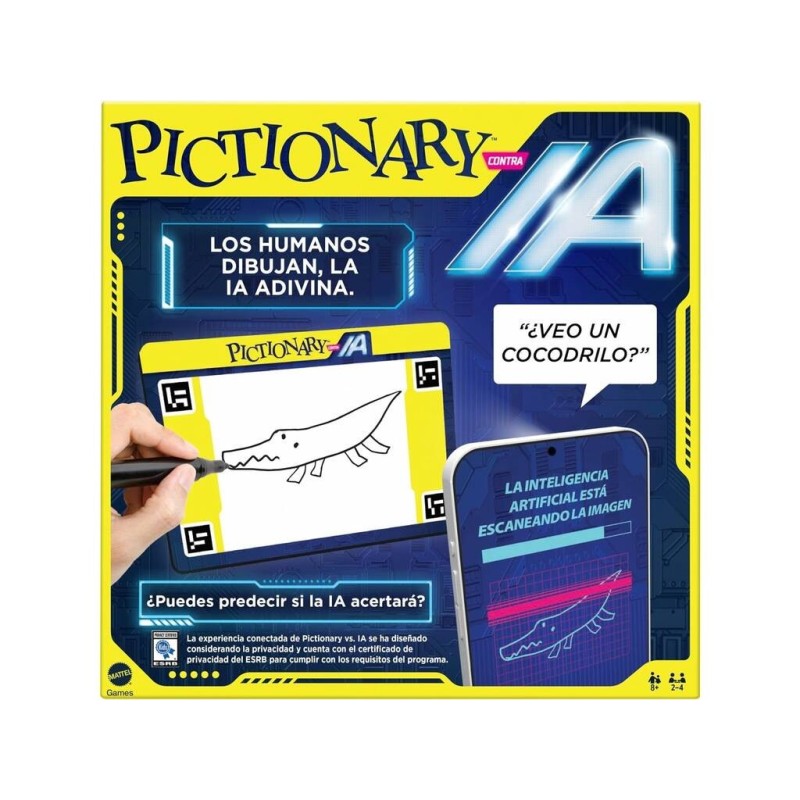 Compra Mattel Games Pictionary Vs Inteligencia Artificial al mejor precio | Juguetilandia Canarias Compra Mattel Games Pictionary Vs Inteligencia Artificial al mejor precio | Juguetilandia Canarias
