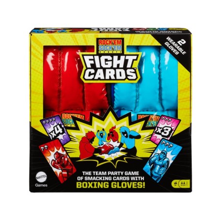 Compra Mattel Games Rock'em Sock'em Robots Cartas De Lucha al mejor precio | Juguetilandia Canarias