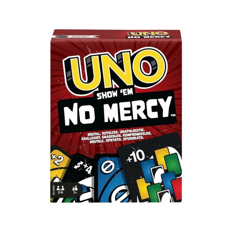 Compra Mattel Games Uno No Mercy al mejor precio | Juguetilandia Canarias