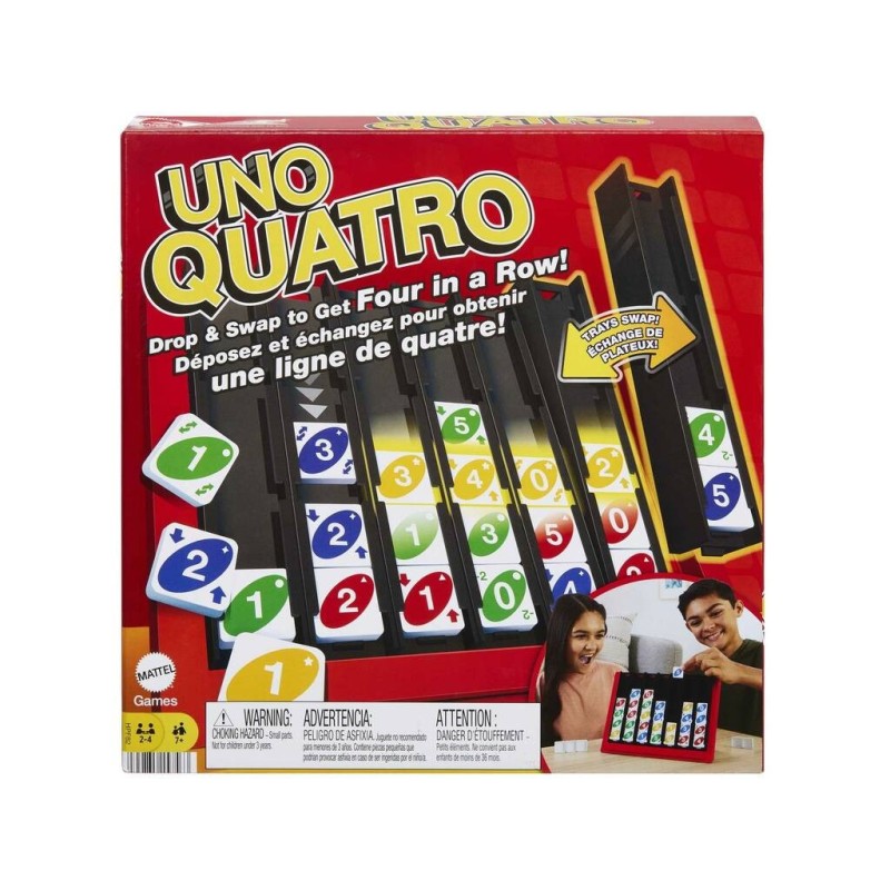 Compra Mattel Games Uno Quatro al mejor precio | Juguetilandia Canarias Compra Mattel Games Uno Quatro al mejor precio | Juguetilandia Canarias