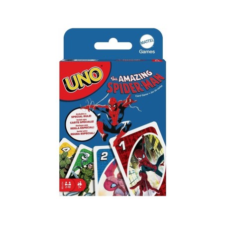 Compra Mattel Games Uno Spiderman al mejor precio | Juguetilandia Canarias