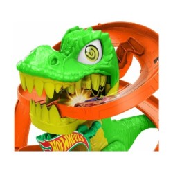 Compra Mattel Hot Wheels City Super Estacion De Bomberos T-Rex al mejor precio | Juguetilandia Canarias