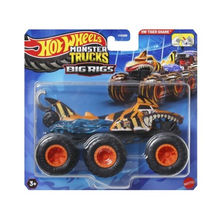 Compra Mattel Hot Wheels Monster Trucks Big Rigs Coche al mejor precio | Juguetilandia Canarias