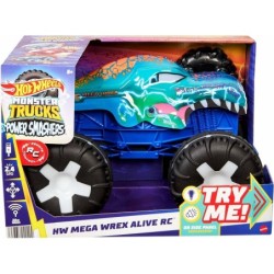 Compra Mattel Hot Wheels Monster Trucks Mega Wrex Radio Control al mejor precio | Juguetilandia Canarias
