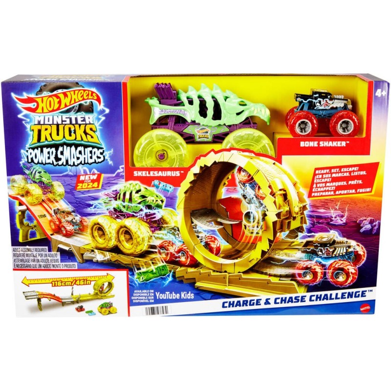 Compra Mattel Hot Wheels Monster Trucks Race &Amp Chase Challenge Pista Con 2 Coches al mejor precio | Juguetilandia Canarias Compra Mattel Hot Wheels Monster Trucks Race &Amp Chase Challenge Pista Con 2 Coches al mejor precio | Juguetilandia Canarias