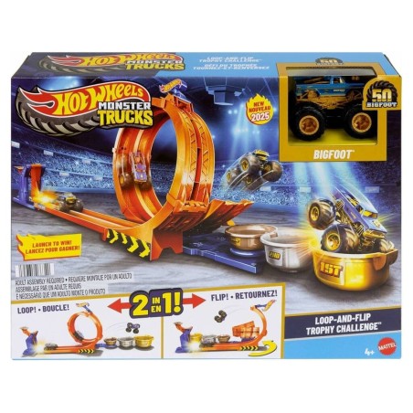 Compra Mattel Hot Wheels Monster Trucks Trofeo Del Desafio Bigfoot al mejor precio | Juguetilandia Canarias