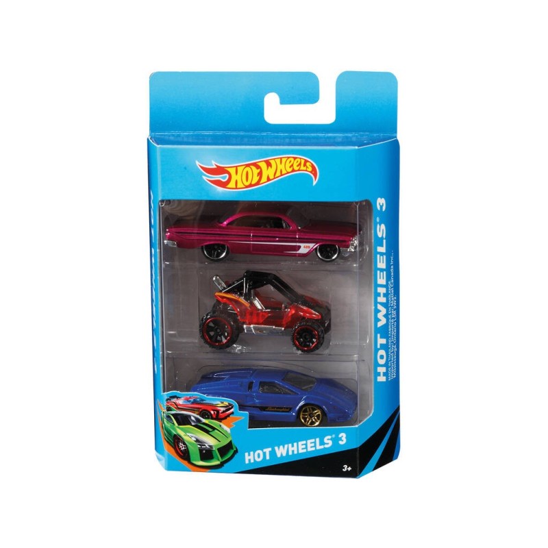 Compra Mattel Hot Wheels Pack 3 al mejor precio | Juguetilandia Canarias Compra Mattel Hot Wheels Pack 3 al mejor precio | Juguetilandia Canarias