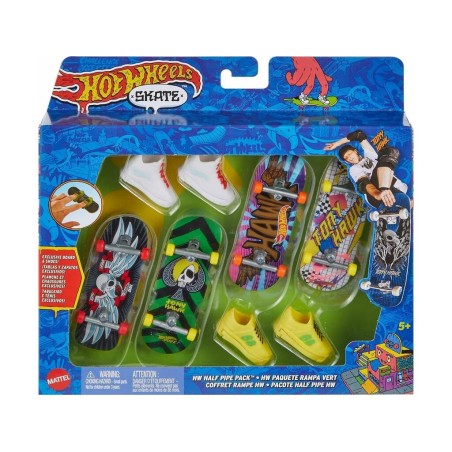 Compra Mattel Hot Wheels Skate Pack De 4 al mejor precio | Juguetilandia Canarias