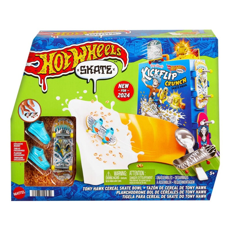Compra Mattel Hot Wheels Skate Tony Hawk Bol De Cereales al mejor precio | Juguetilandia Canarias Compra Mattel Hot Wheels Skate Tony Hawk Bol De Cereales al mejor precio | Juguetilandia Canarias