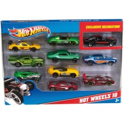 Compra Mattel Hot Wheels Surtido Pack 10 Coches Basicos al mejor precio | Juguetilandia Canarias