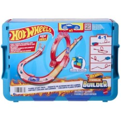 Compra Mattel Hot Wheels Track Builder Acrobacias De Fuego al mejor precio | Juguetilandia Canarias