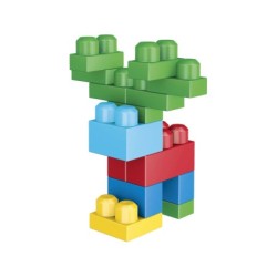 Compra Mattel Mega Bloks Bolsa Azul 60 Piezas al mejor precio | Juguetilandia Canarias