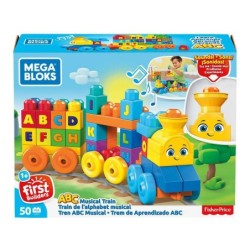 Compra Mattel Mega Bloks Tren Musical Abc al mejor precio | Juguetilandia Canarias