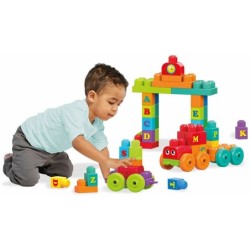 Compra Mattel Mega Bloks Tren Musical Abc al mejor precio | Juguetilandia Canarias