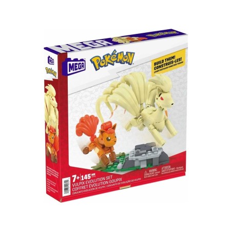 Compra Mattel Mega Construx Pokemon Bloques De Construccion Evolucion De Vulpix al mejor precio | Juguetilandia Canarias