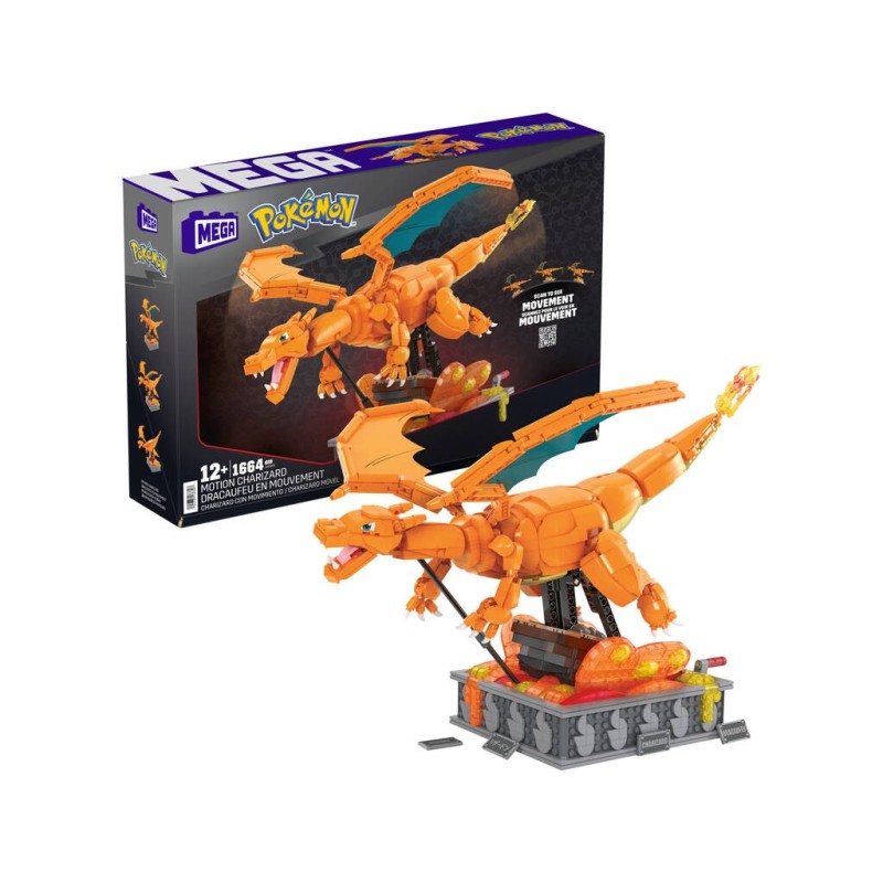 Compra Mattel Mega Construx Pokemon Charizard En Movimiento al mejor precio | Juguetilandia Canarias Compra Mattel Mega Construx Pokemon Charizard En Movimiento al mejor precio | Juguetilandia Canarias