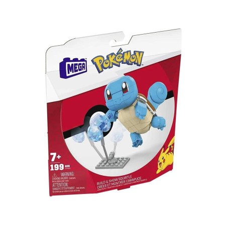 Compra Mattel Mega Construx Pokemon Squirtle al mejor precio | Juguetilandia Canarias
