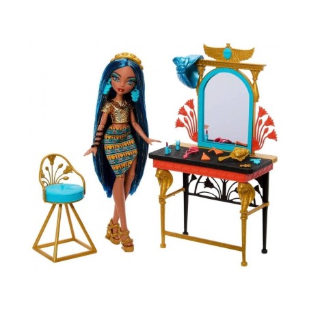 Compra Mattel Monster High Cleo De Nile Y Su Tocador al mejor precio | Juguetilandia Canarias