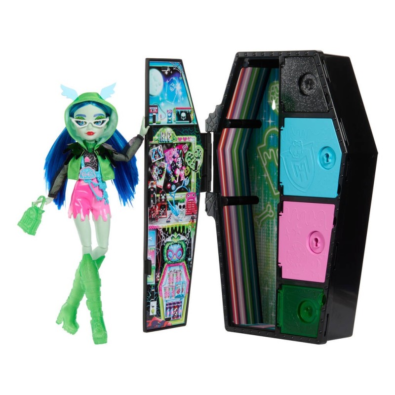 Compra Mattel Monster High Skulltimate Secrets Neon Frights Ghoulia al mejor precio | Juguetilandia Canarias Compra Mattel Monster High Skulltimate Secrets Neon Frights Ghoulia al mejor precio | Juguetilandia Canarias