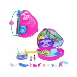 Compra Mattel Polly Pocket Cofre Familia De Perezosos 2 En 1 al mejor precio | Juguetilandia Canarias