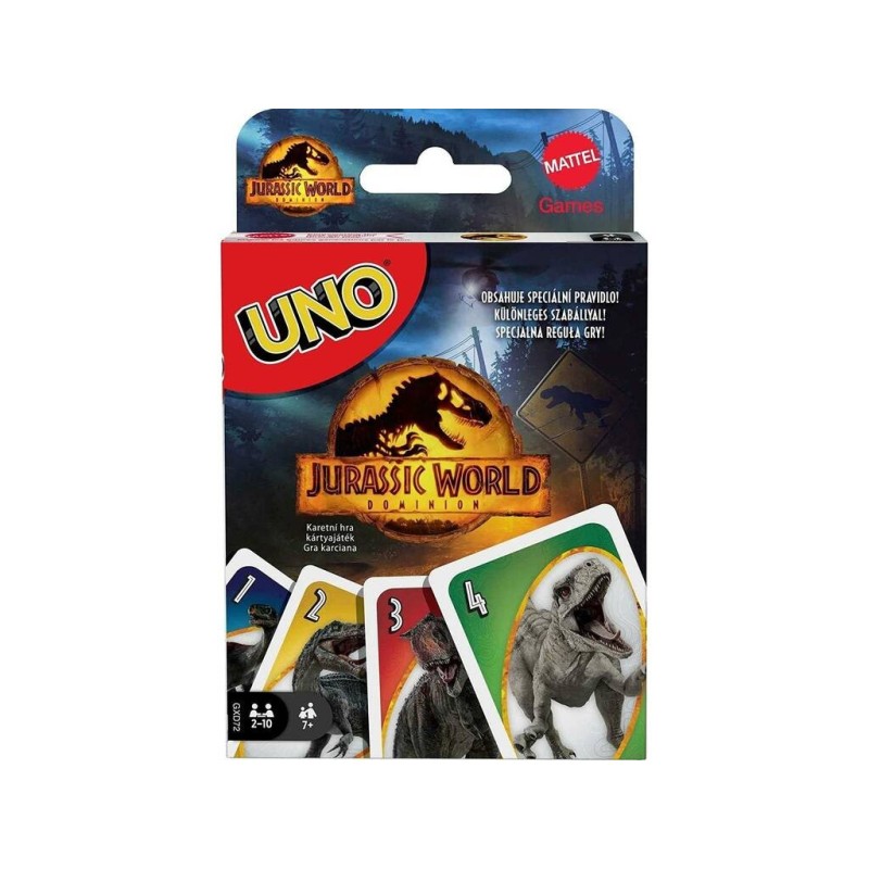Compra Mattel Uno Jurassic World 3 al mejor precio | Juguetilandia Canarias