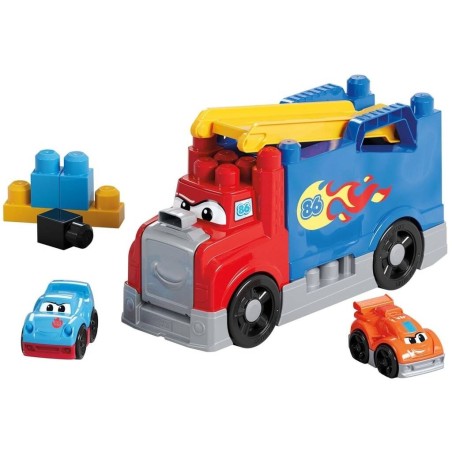 Compra Mega Bloks Camion De Carreras Y Construccion al mejor precio | Juguetilandia Canarias