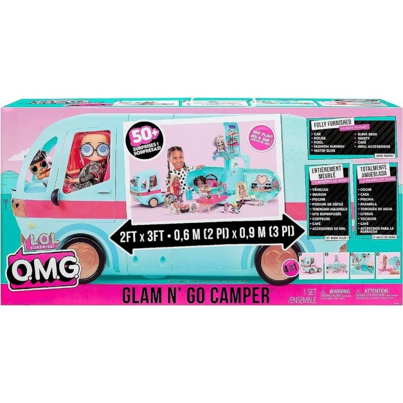 Compra Mga L.O.L. Surprise Vehiculo Camper Glam N' Go al mejor precio | Juguetilandia Canarias