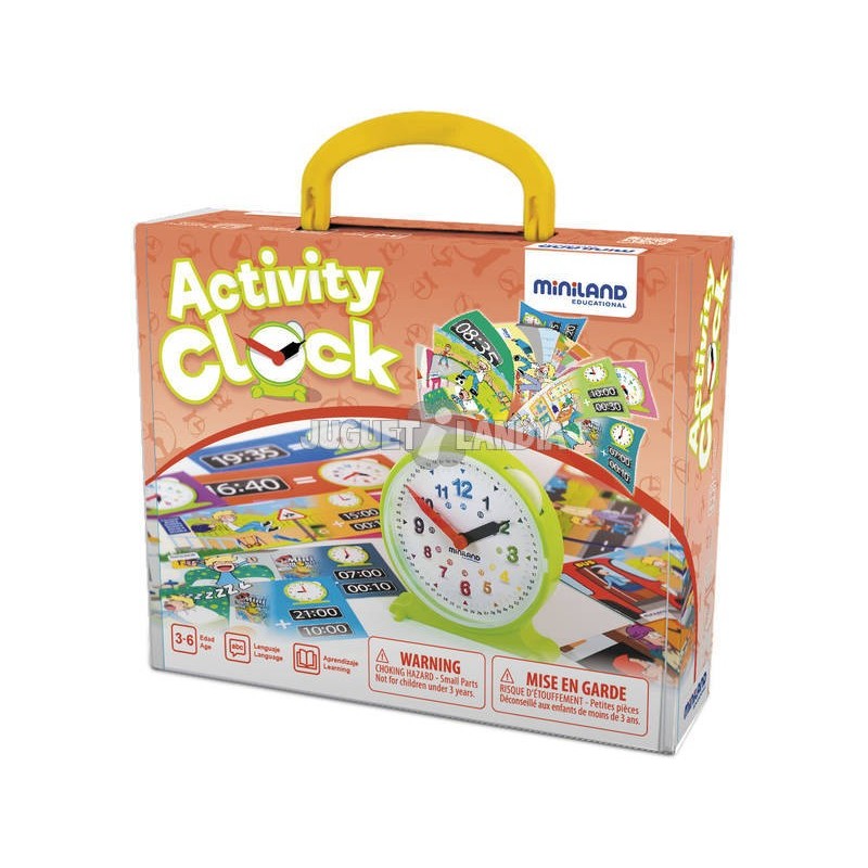 Compra Miniland Actividades Con Reloj al mejor precio | Juguetilandia Canarias
