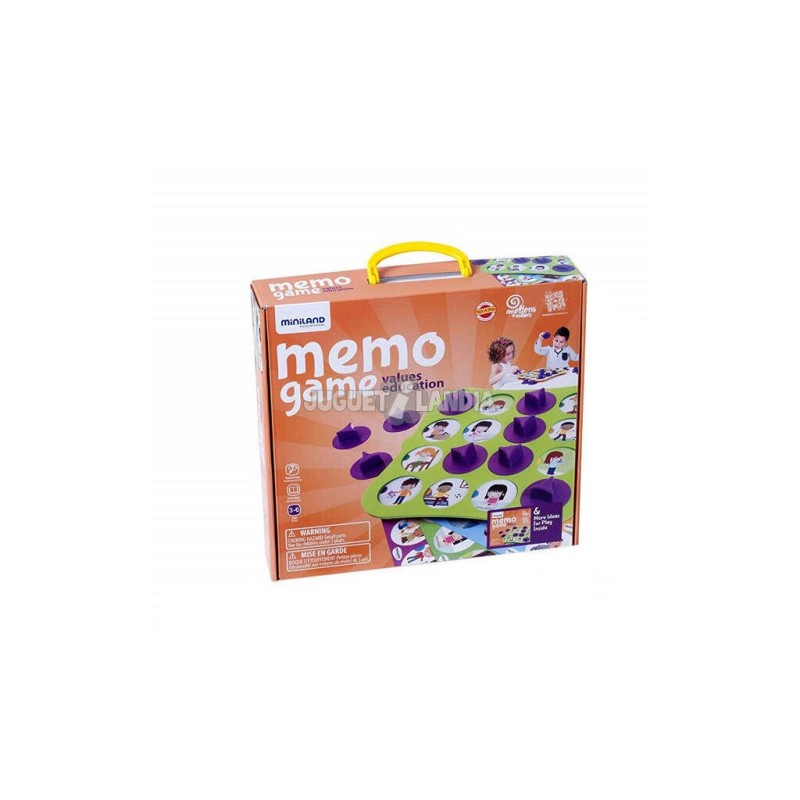 Compra Miniland Memo Game-Values Education al mejor precio | Juguetilandia Canarias Compra Miniland Memo Game-Values Education al mejor precio | Juguetilandia Canarias