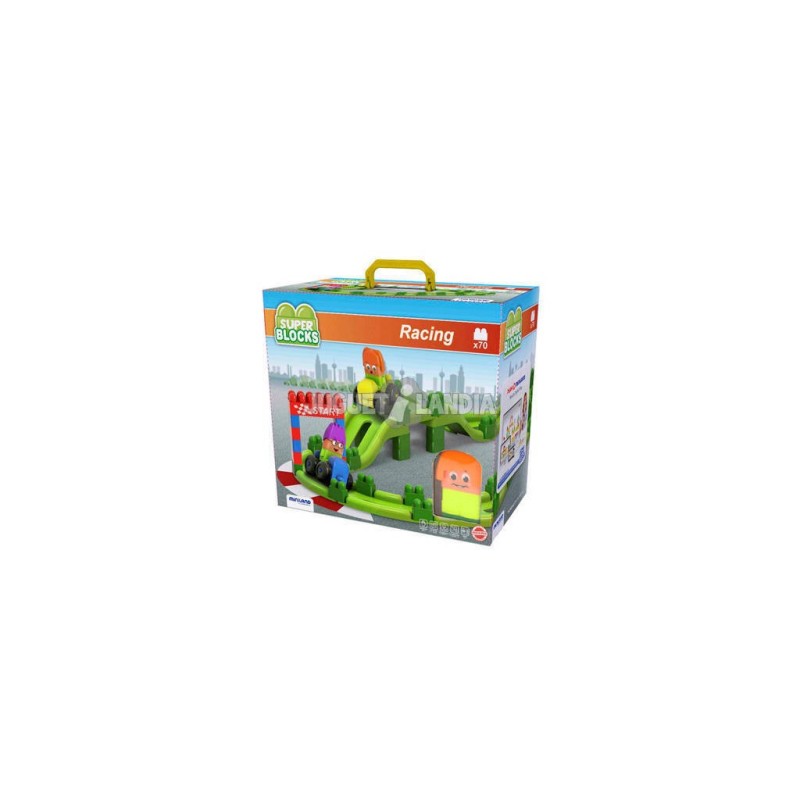 Compra Miniland Super Blocks Racing 70 Pcs al mejor precio | Juguetilandia Canarias Compra Miniland Super Blocks Racing 70 Pcs al mejor precio | Juguetilandia Canarias