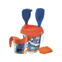 Compra Mondo Cubo Castillo Stitch + Regadera + Molde al mejor precio | Juguetilandia Canarias