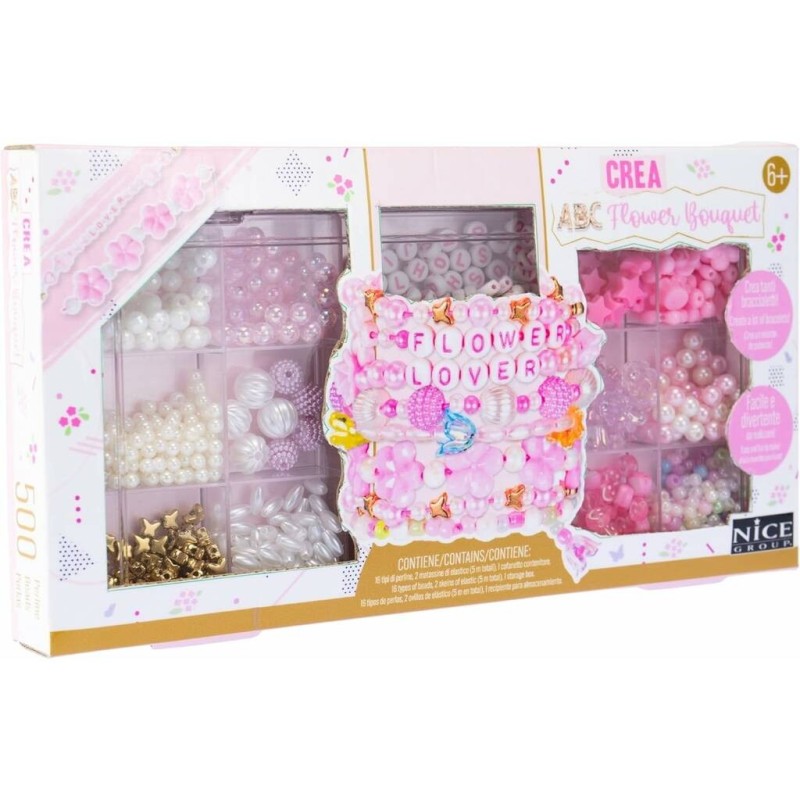 Compra Nice Perlas Abc Flower 500 al mejor precio | Juguetilandia Canarias