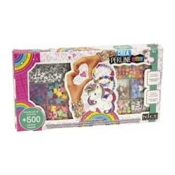 Compra Nice Perlas Abc Unicorno  500 Piezas  al mejor precio | Juguetilandia Canarias