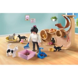 Compra Playmobil Cafeteria Para Gatos al mejor precio | Juguetilandia Canarias