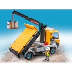 Compra Playmobil Camion De Construccion Con Grua al mejor precio | Juguetilandia Canarias