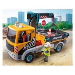 Compra Playmobil Camion De Construccion Con Grua al mejor precio | Juguetilandia Canarias