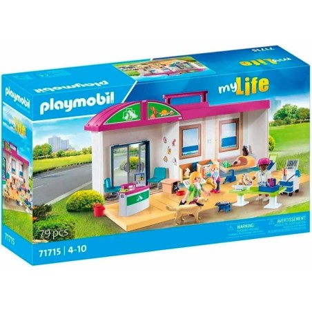 Compra Playmobil Clinica Veterinaria Maletin al mejor precio | Juguetilandia Canarias