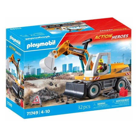 Compra Playmobil Excavadora Grande al mejor precio | Juguetilandia Canarias