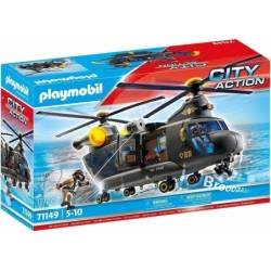Compra Playmobil Fuerzas Especiales - Helicoptero Banana al mejor precio | Juguetilandia Canarias