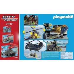 Compra Playmobil Fuerzas Especiales - Helicoptero Banana al mejor precio | Juguetilandia Canarias