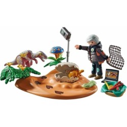 Compra Playmobil Nido De Estegosaurio Con Ladron De Huevos al mejor precio | Juguetilandia Canarias