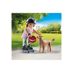 Compra Playmobil Patinadora Con Retriever al mejor precio | Juguetilandia Canarias