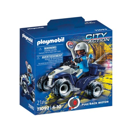 Compra Playmobil Policia Speed Quad al mejor precio | Juguetilandia Canarias