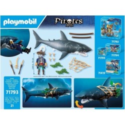 Compra Playmobil Tiburon Grande Con Pirata al mejor precio | Juguetilandia Canarias