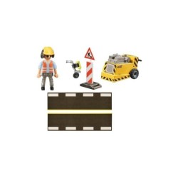 Compra Playmobil Trabajador De La Construccion Con Cortador De Bordes al mejor precio | Juguetilandia Canarias