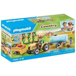 Compra Playmobil Tractor Con Trailer Y Cisterna al mejor precio | Juguetilandia Canarias