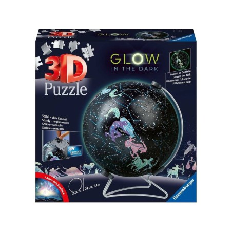 Compra Ravensburger 3d Globo Estrellas Glow In The Dark 180 Piezas al mejor precio | Juguetilandia Canarias