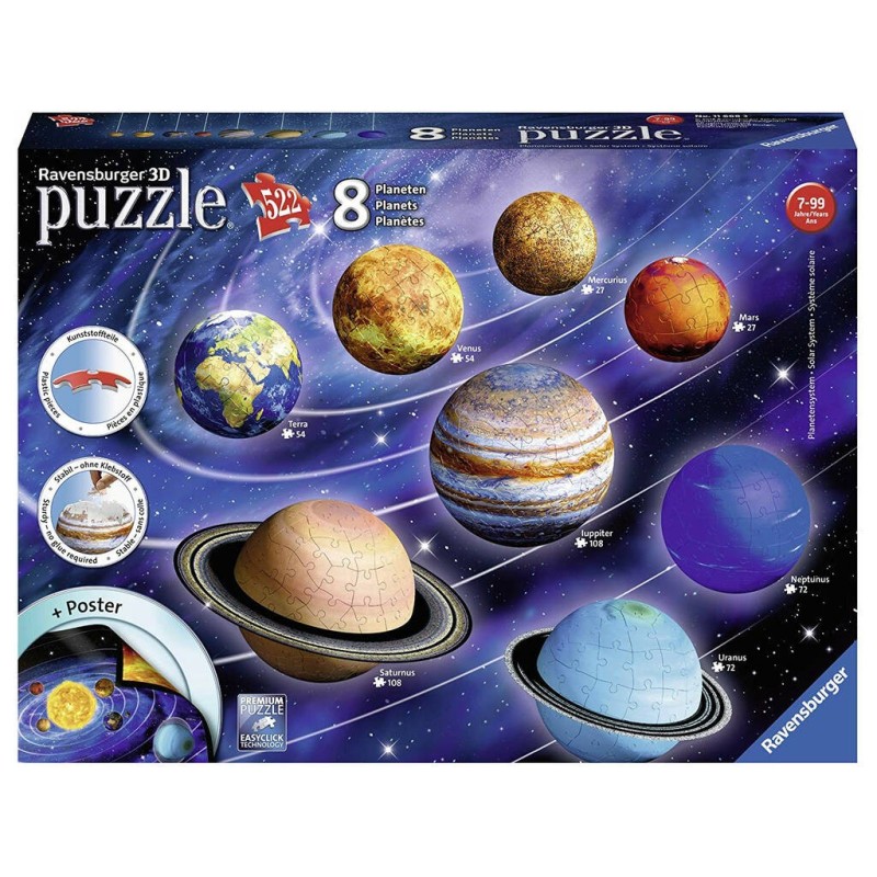 Compra Ravensburger El Sistema Planetario al mejor precio | Juguetilandia Canarias